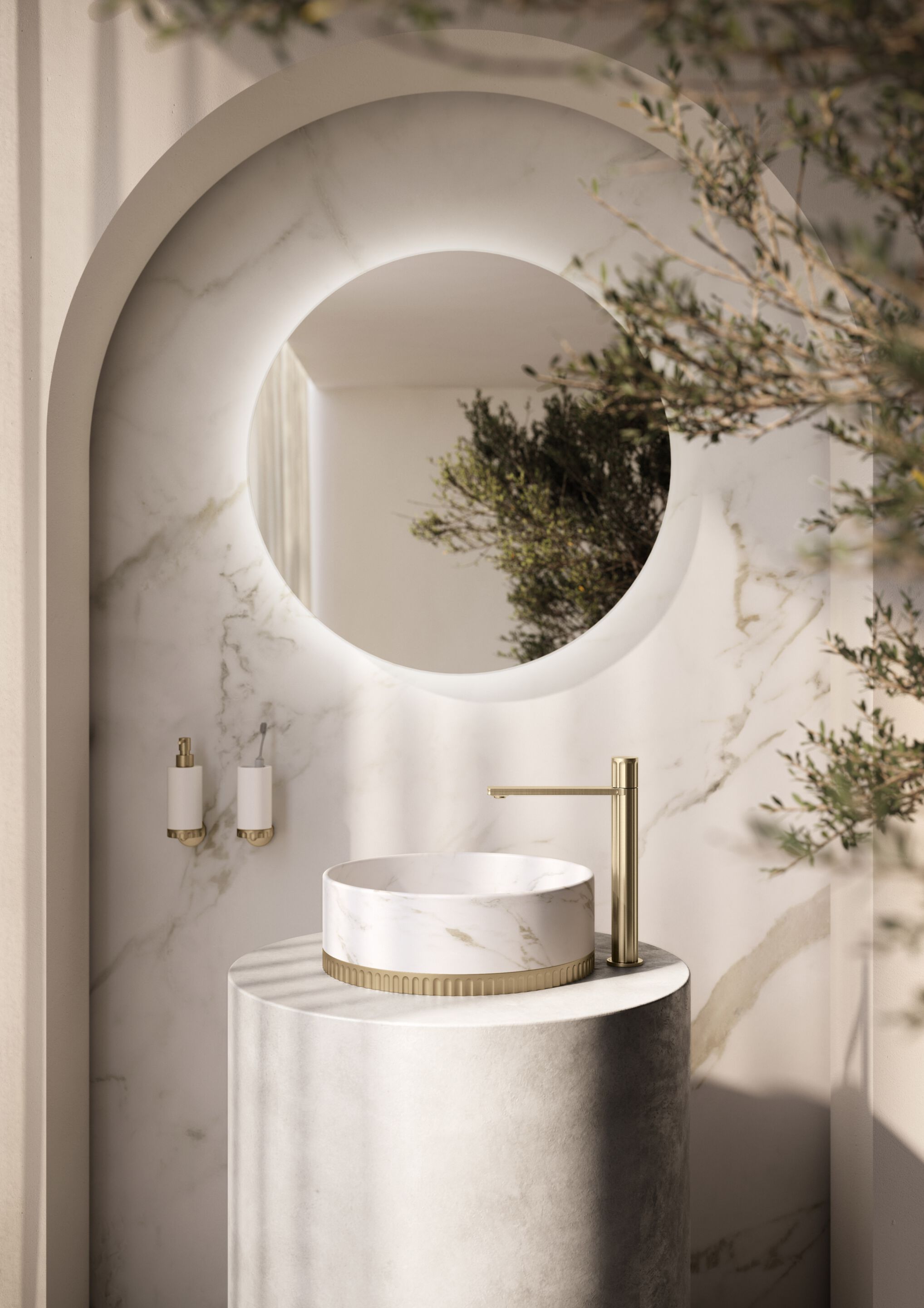 Смеситель для раковины с одним отверстием Newform IONIKA ARCH-00070268 - Вид №1