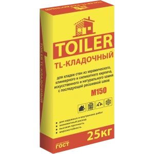 Цветная кладочная смесь Toiler M150 TL белый 25 кг 84857726 STLM-2020228