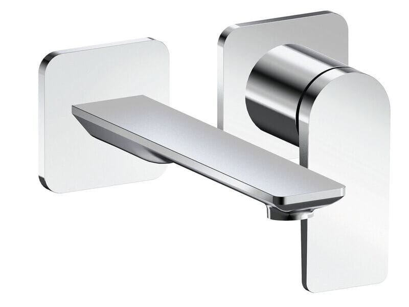 Настенный смеситель для раковины с 2 отверстиями без слива CRISTINA Rubinetterie Blade ARCH-00114284