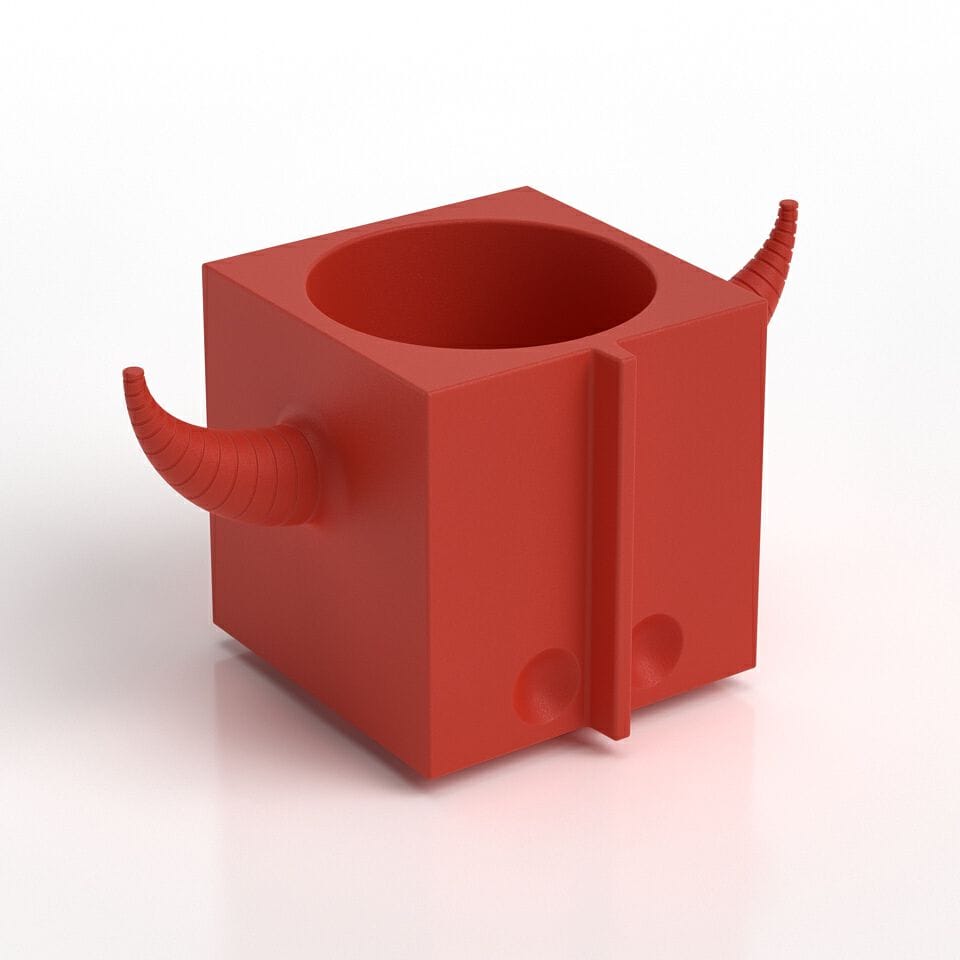 Квадратный полиэтиленовый садовый горшок Lyxo Design FERA OROT ARCH-00029933 - Вид №12