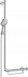 26324000 Raindance Select S Душевой набор 120 3jet со штангой 110 см слева Hansgrohe