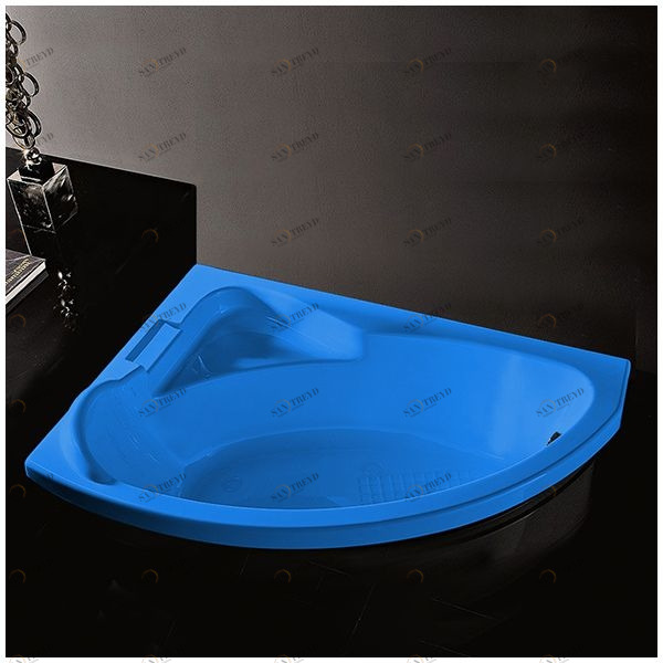 Ванна Gruppo tressee Syria V6550-SX-G голубая угловая встроенная левая Gruppo Treesse VINV6550SXG