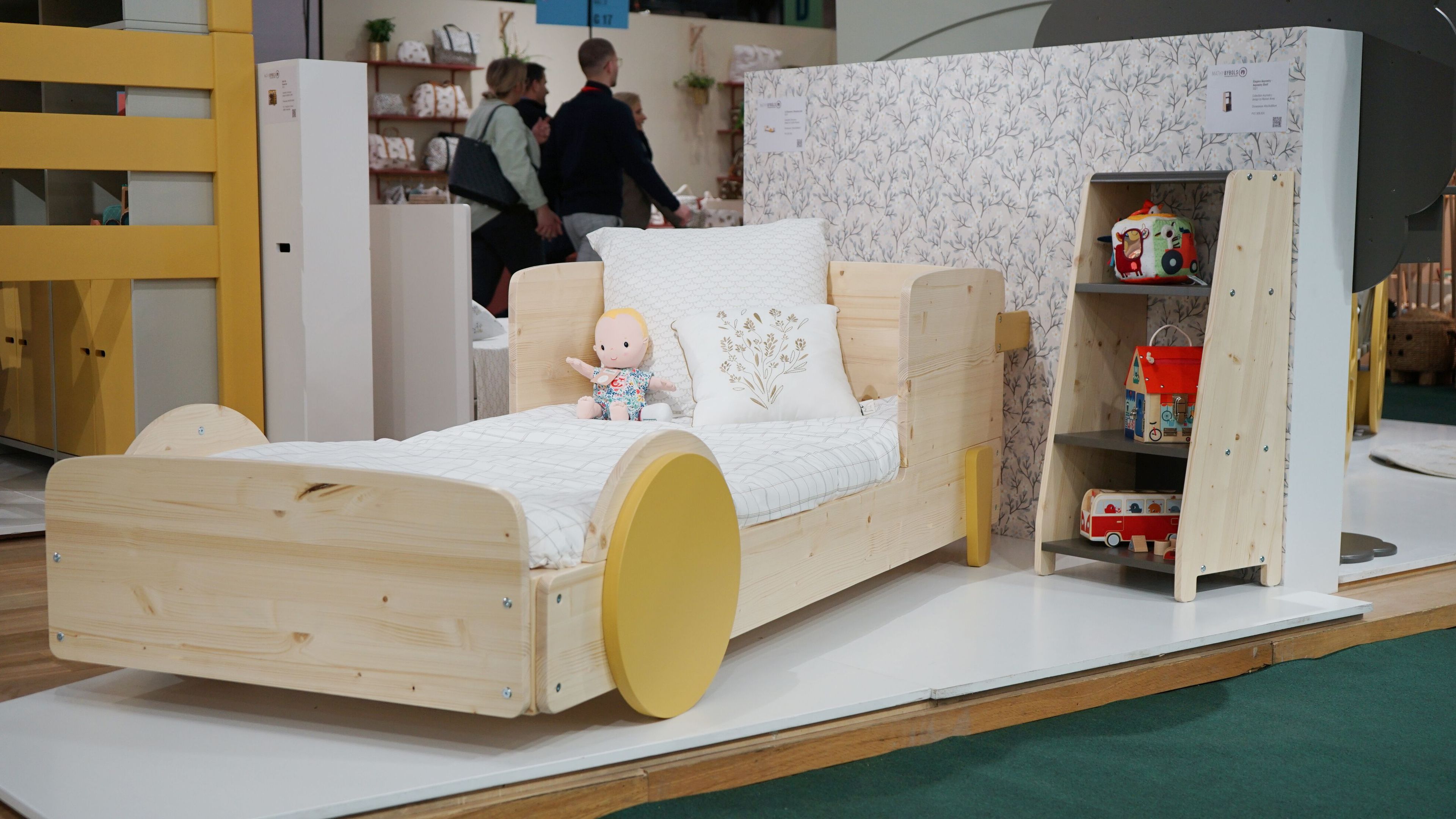 Деревянная односпальная кровать Mathy by Bols ARCH-00055755 - Вид №3