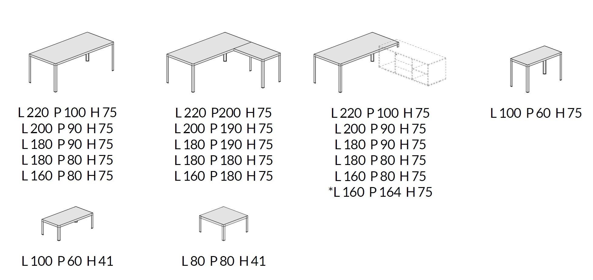 Стол из лакированного стекла About Office Hype ARCH-00105968 - Вид №3