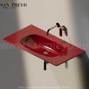 ND90L.3011 Подвесная раковина настенная прямоугольная Ceramica Flaminia Nuda