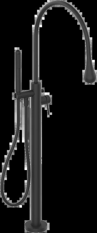 Смеситель для ванны 33029 299 Gessi Goccia МАТОВО-ЧЕРНЫЙ