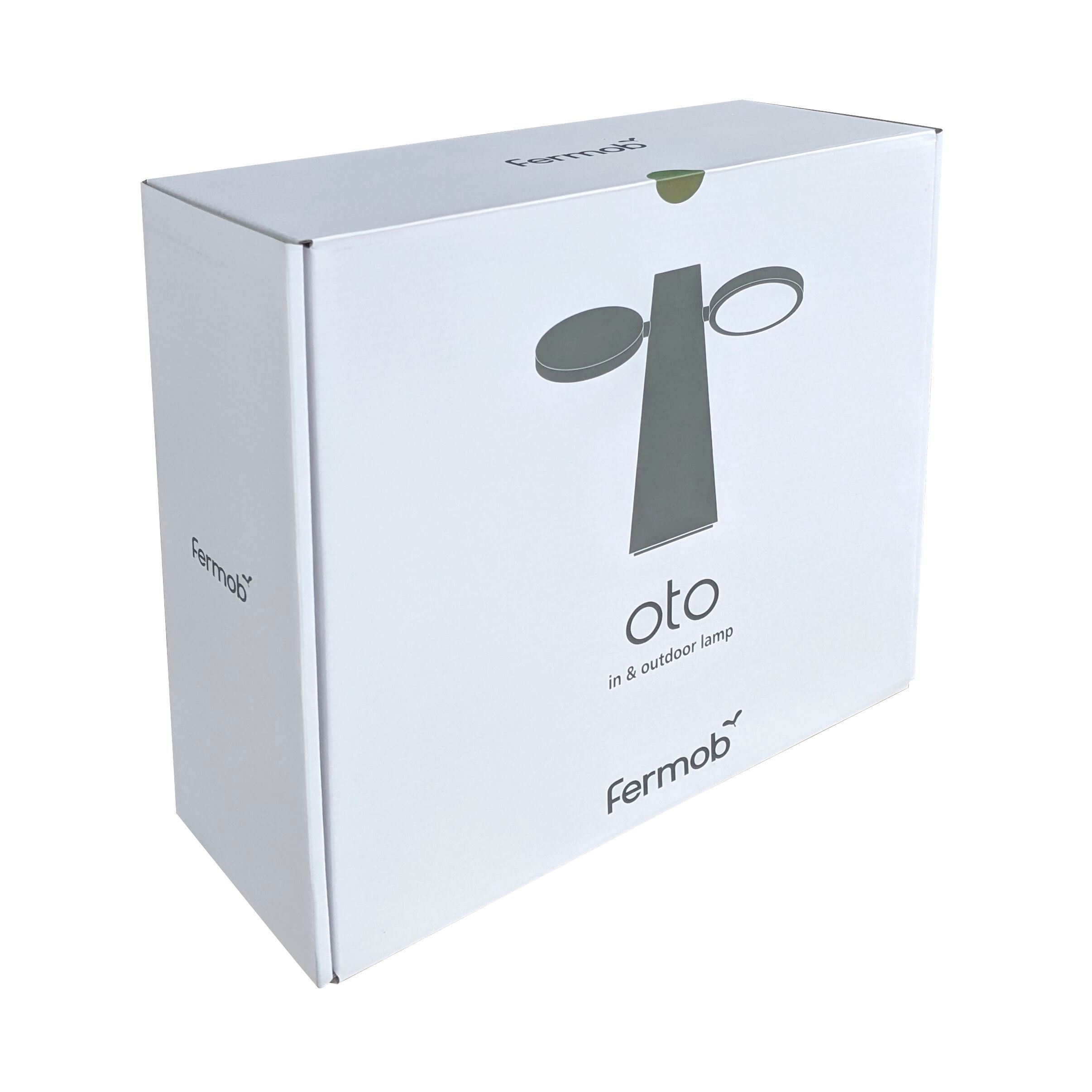 Регулируемая светодиодная настольная лампа с батарейным питанием Fermob OTO ARCH-00074062 - Вид №8