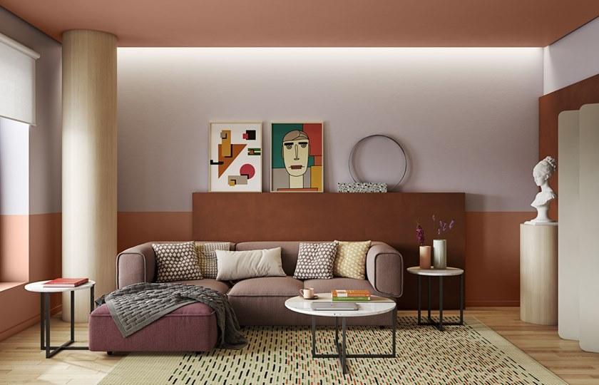 TemaHome Круглый журнальный столик для гостиной sun-id-1361877 - Вид №5