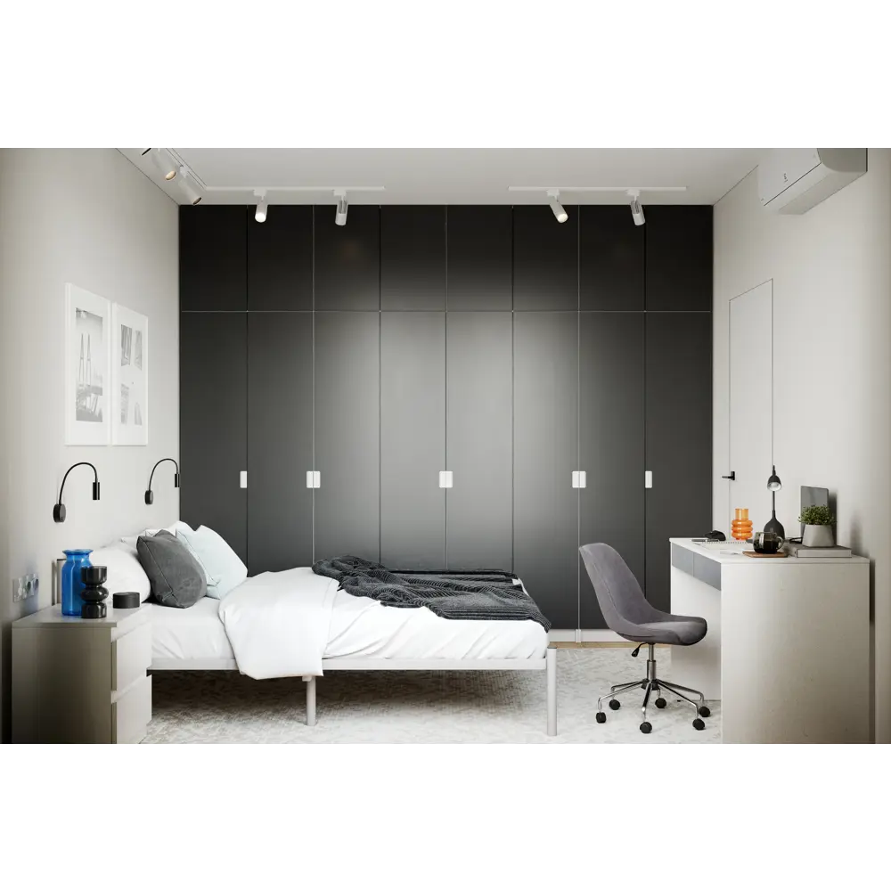 Santreyd Дверь для шкафа Лион София Грей - модульная система серого цвета 89354601 STLM-1369721 - Вид №4
