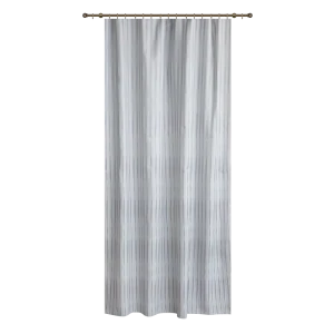 Штора на ленте Африка 160x260 см цвет голубой