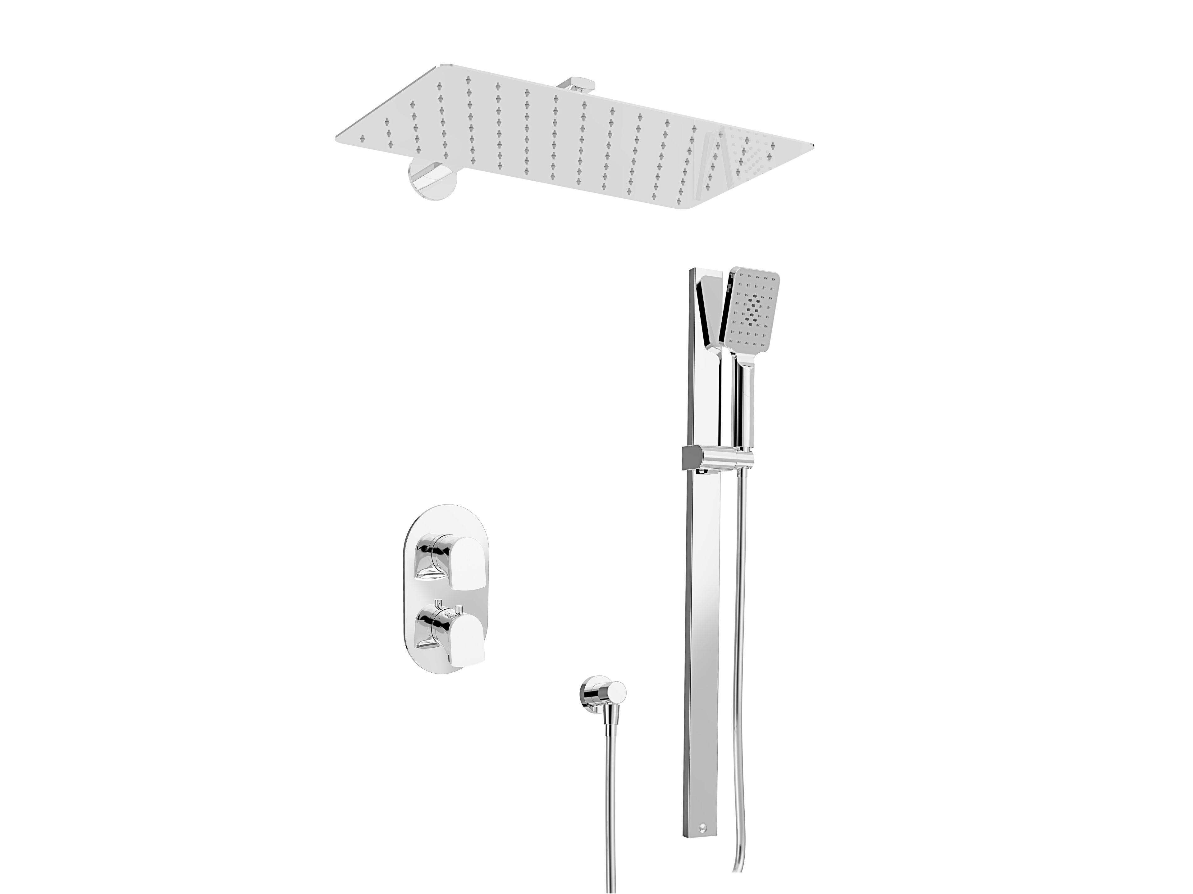 Термостатический встраиваемый душевой набор с насадкой для душа BARIL PRO-4230-56 ARCH-00031370