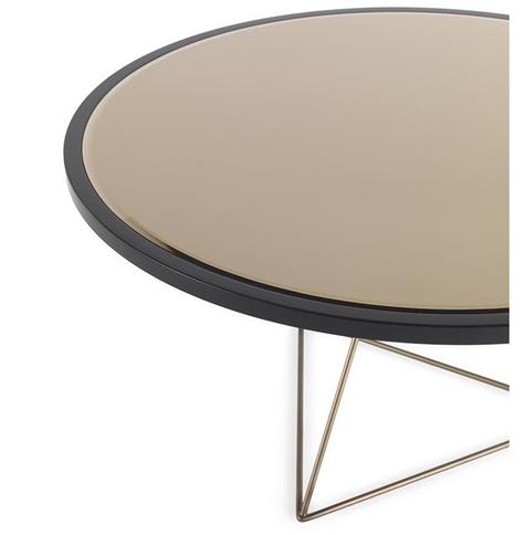 Gianfranco Ferré Home Круглый журнальный столик из металла Effiel sun-id-1452547 - Вид №2