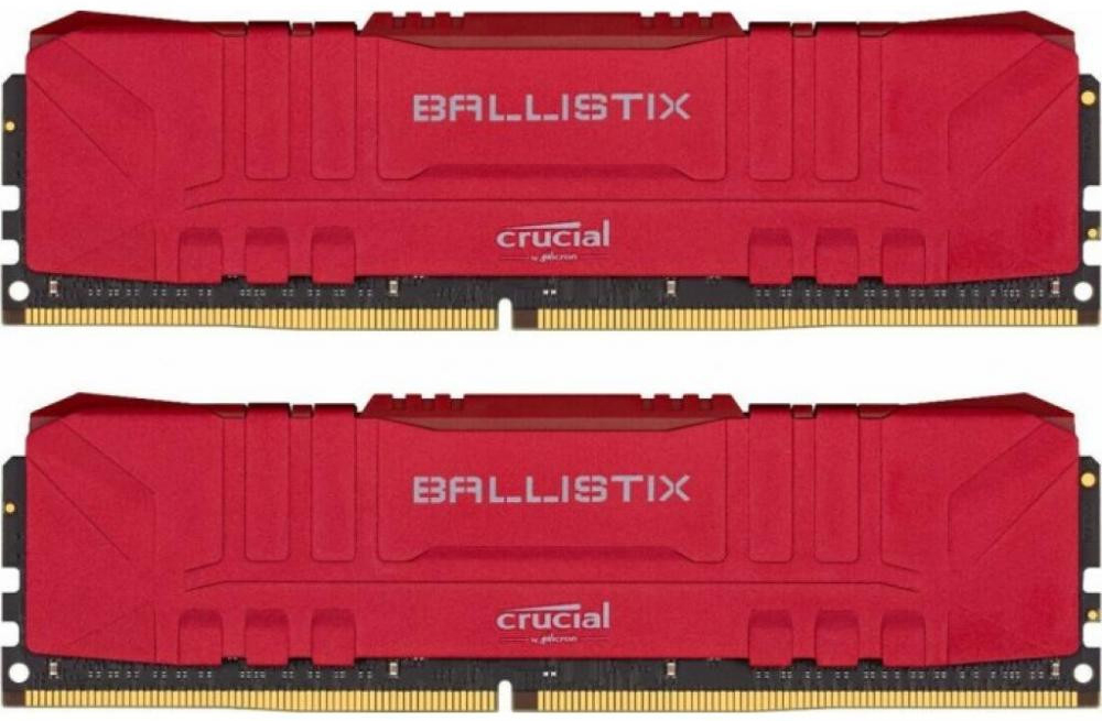 BL2K16G36C16U4R 32gb kit (16gbx2) ddr4 3600mt/s cl16 unbuffered dimm 288 pin ballistix red Crucial Santreyd 