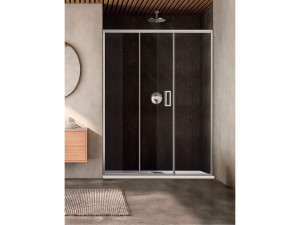 Хрустальная ниша душевая кабина с раздвижной дверью