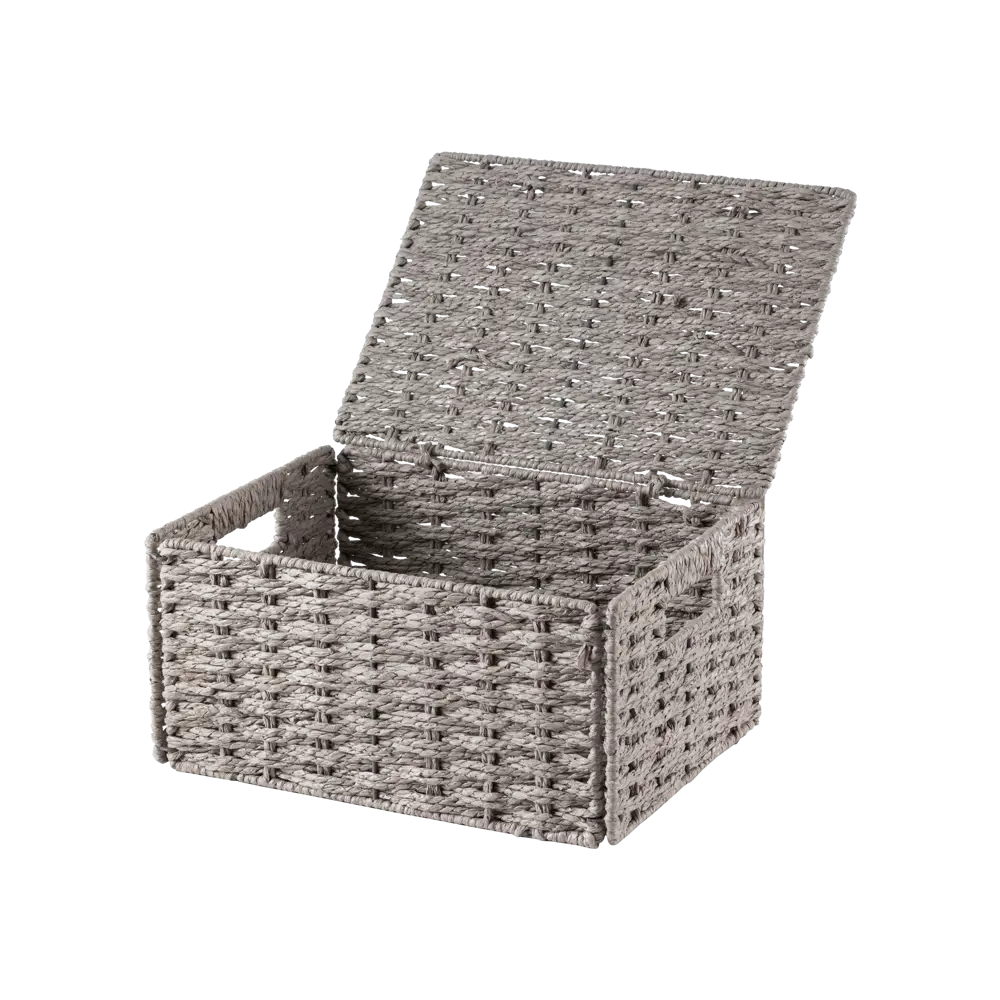 Кор плет с кр 31X23X15см св.сер Konsensa STLM-2194510 - Вид №5