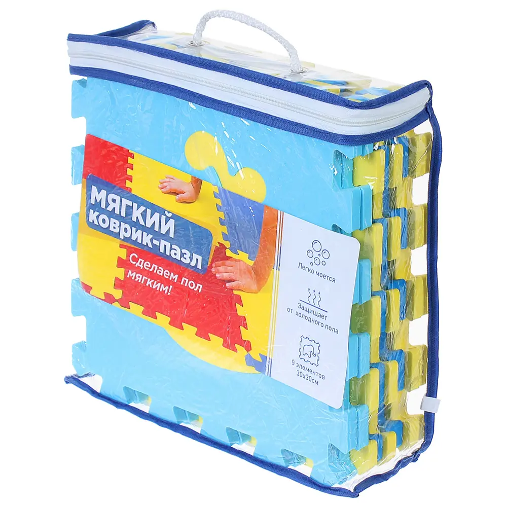 Пол мягкий «Морское дно 3», 30х30 см, 9 штук в упаковке 81966386 STLM-2166494 Santreyd  - Вид №3
