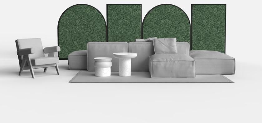 GREEN MOOD Звукопоглощающая перегородка для офиса G-line sun-id-1424614 - Вид №8