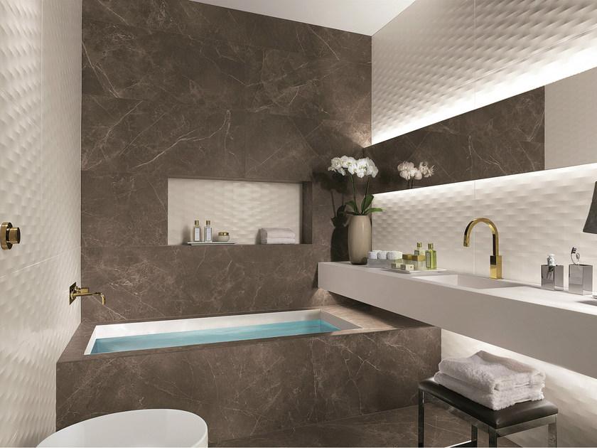 FAP ceramiche Белая керамическая трехмерная поверхностная плитка для интерьеров Roma sun-id-1398300 - Вид №1