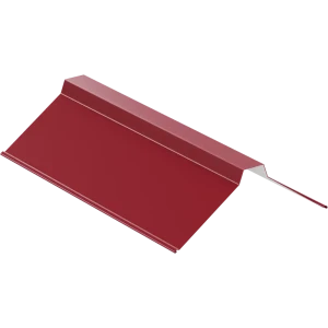 Планка конька плоского 30x115x2000 мм 0.4 мм RAL 3005 вишневый 86778593 STLM-2203821
