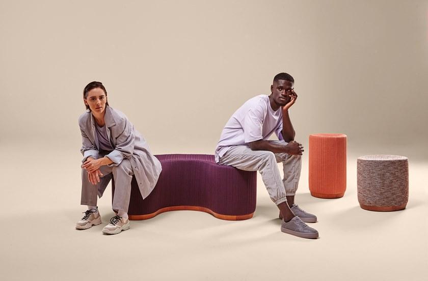 Sancal Мягкая скамья из ткани Dividuals sun-id-1379415 - Вид №6