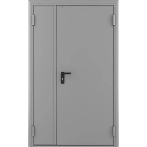 Дверь техническая 1550x2050 мм правая цвет светло-серый RAL7035 89199413 STLM-2162787