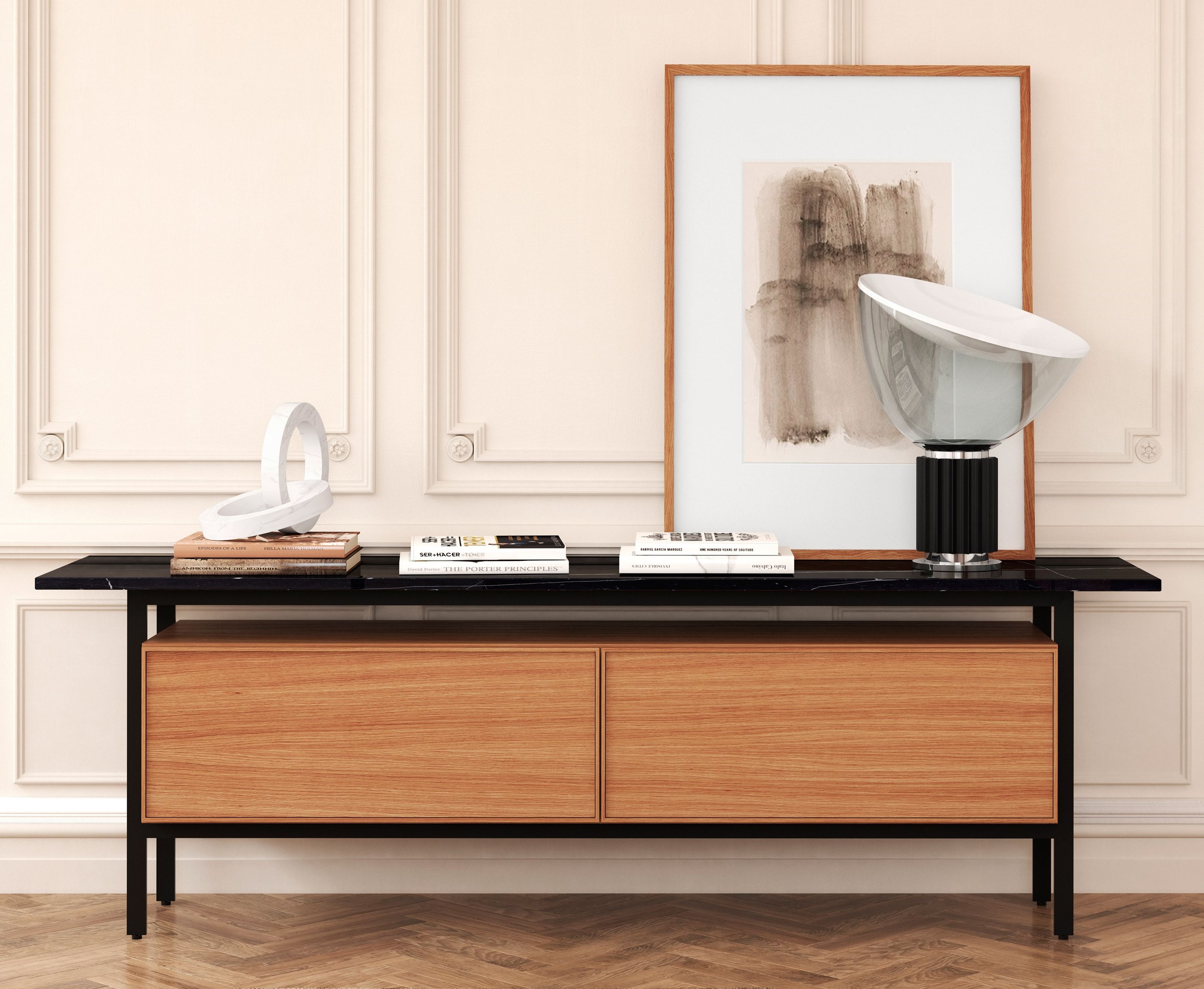 Деревянный шкаф с откидными дверями Punt Чикаго ARCH-00051878 - Вид №2