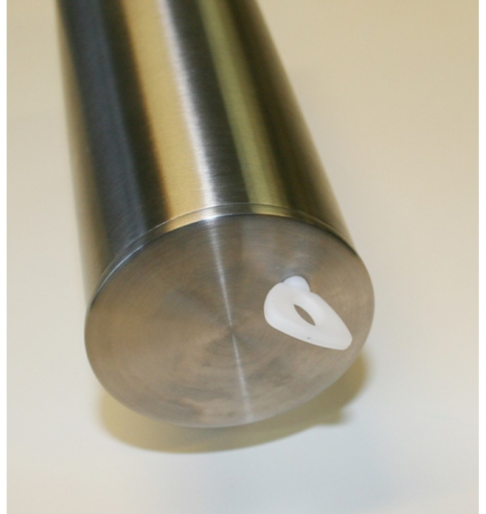 FROST Дозатор для мыла 3, стенка » полированная. Нержавеющая сталь Полированный O1939  - Вид №5