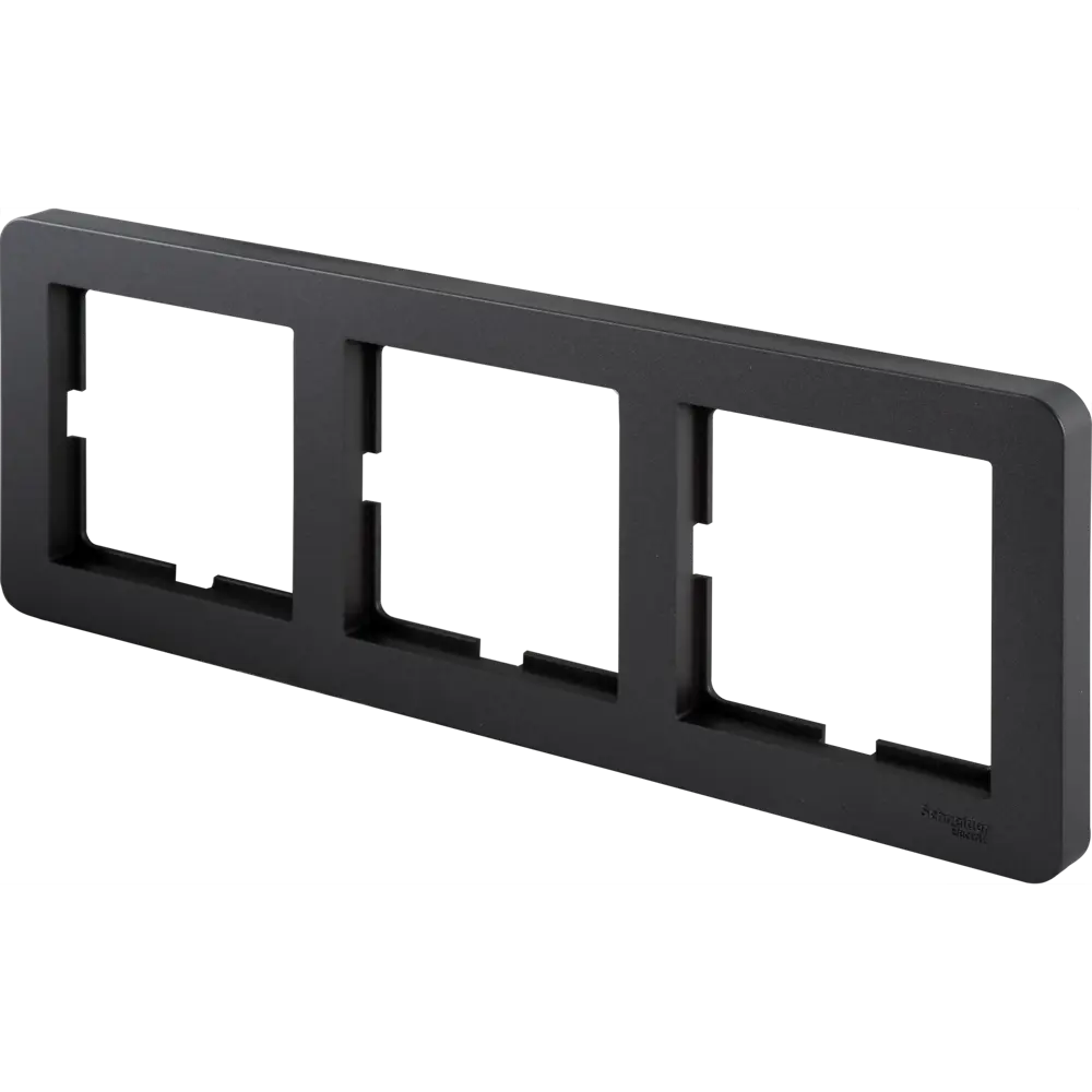 Рамка трехместная SYSTEME ELECTRIC W59 Deco для розеток и выключателей 82593338 STLM-0030831 - Вид №2