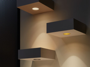 Поликарбонат регулируемый светодиодный встраиваемый прожектор