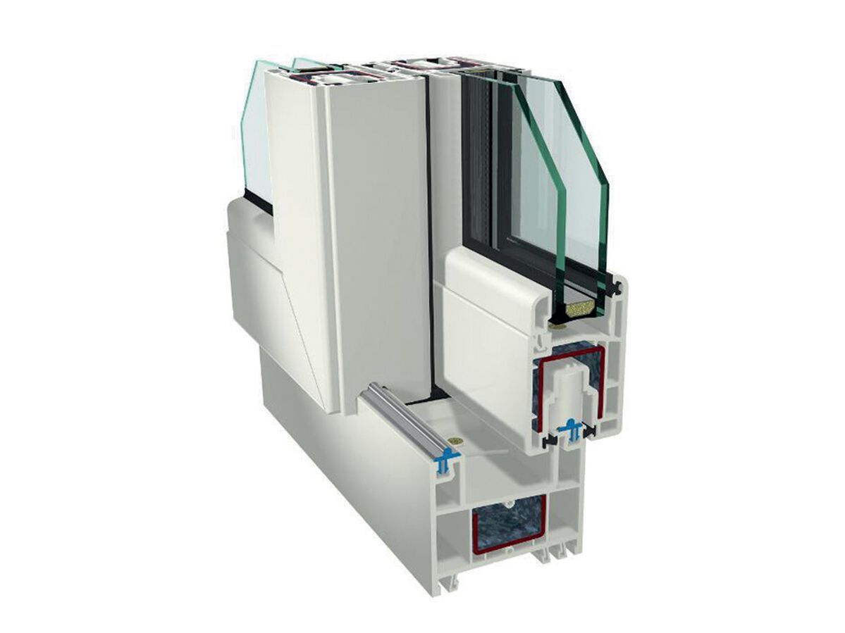 Раздвижные окна из ПВХ Caiframe IN LINEA ARCH-00106194