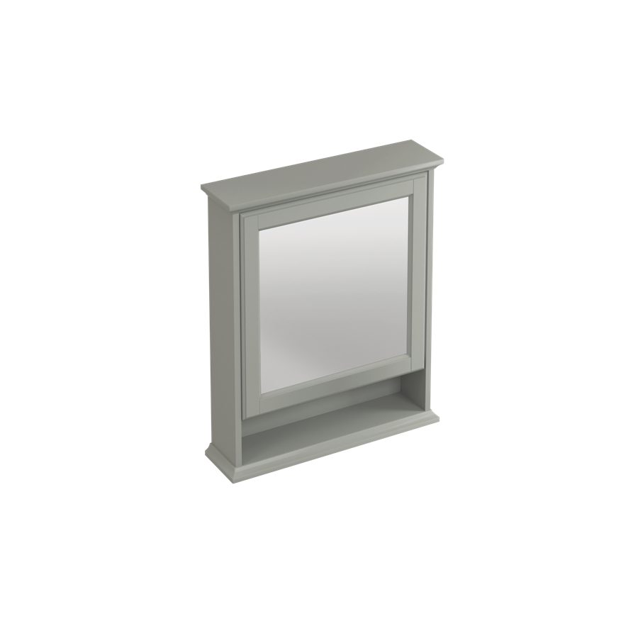 Burlington Зеркальный шкаф Классический серый SM6015G  - Вид №3