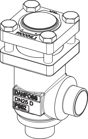 Danfoss CHV-X — обратные клапаны CHV 125 D ANG Клапан обратный 148B6136  - Вид №8