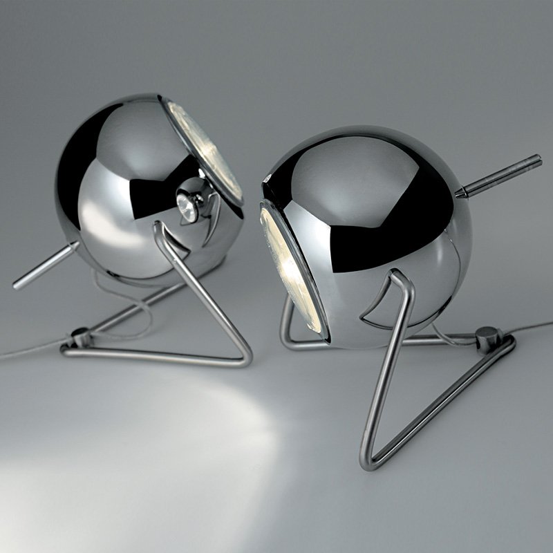 Настольная лампа D57B0515 от Fabbian FABBIAN ИНТЕРЬЕРНЫЕ 244457 Прозрачный;хром  - Вид №2