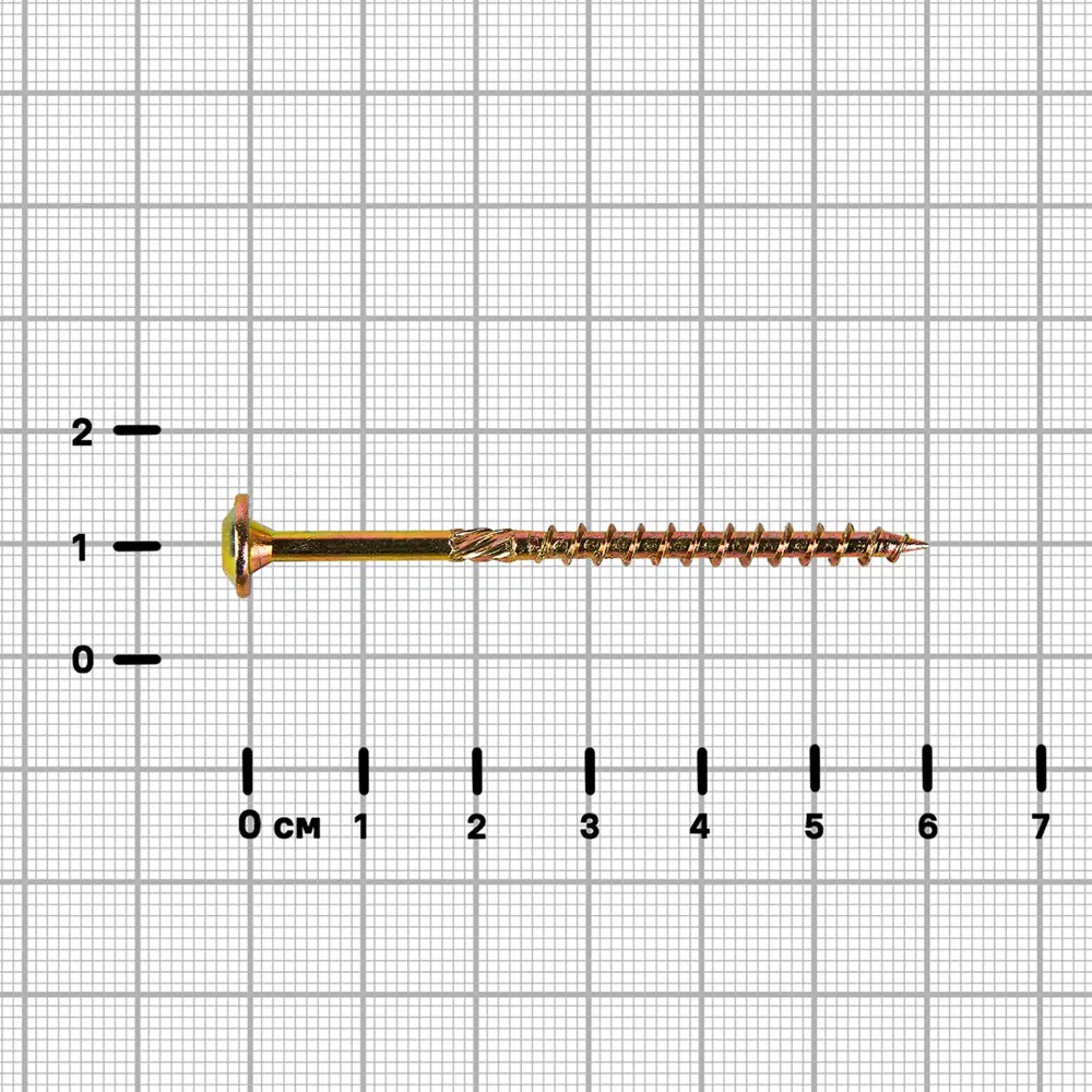 Santreyd: Конструкционные саморезы по дереву 4x60 мм с пресс-шайбой (80 шт) 89335572 STLM-1006040 - Вид №2