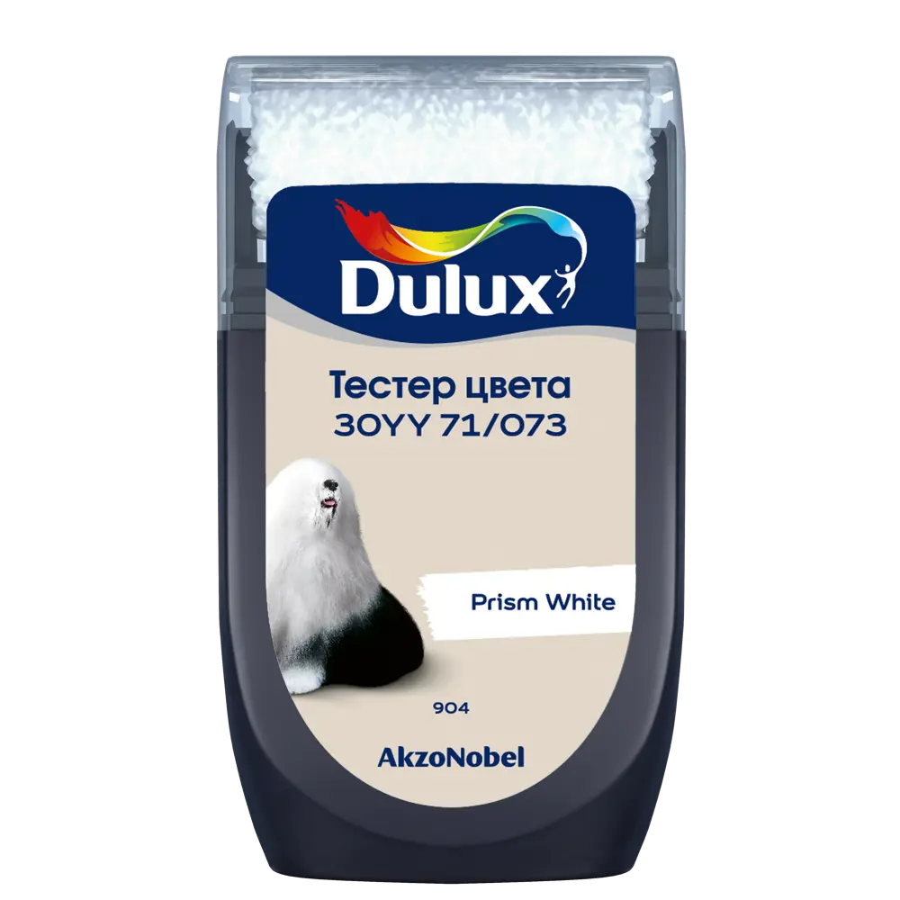 Тестер краски для стен Dulux 30YY 71/073 Prism White 30 мл STLM-2093659 - Вид №1