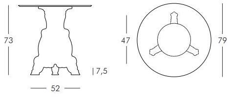SLIDE Круглый садовый стол из полиэтилена Design of love sun-id-1431140 - Вид №2