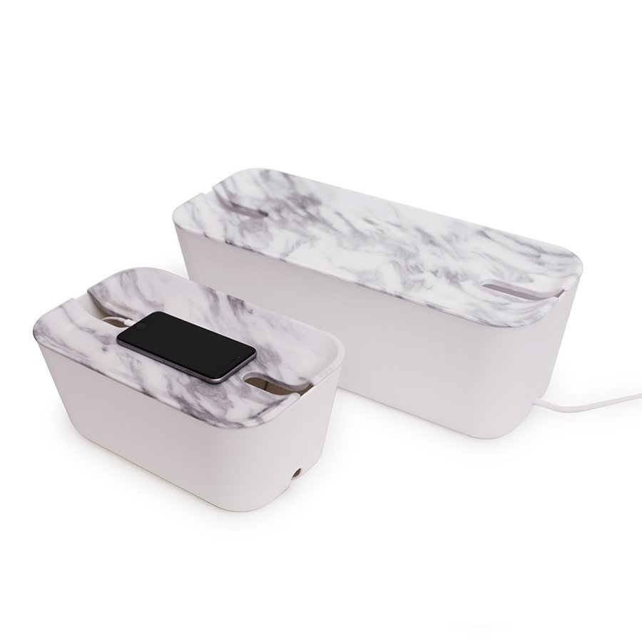 Органайзер серо-белый для проводов большой Hideaway BOSIGN  00-3872106 Белый;серый  - Вид №3