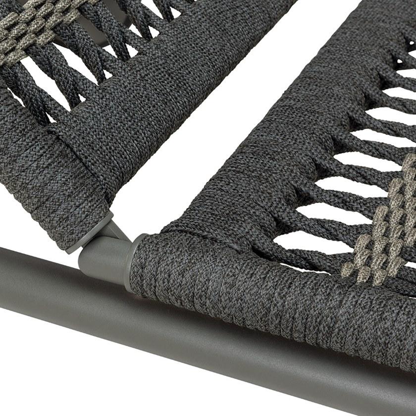 JANUS et Cie Садовый шезлонг из морского троса и алюминия Anatra sun-id-1440418 - Вид №9