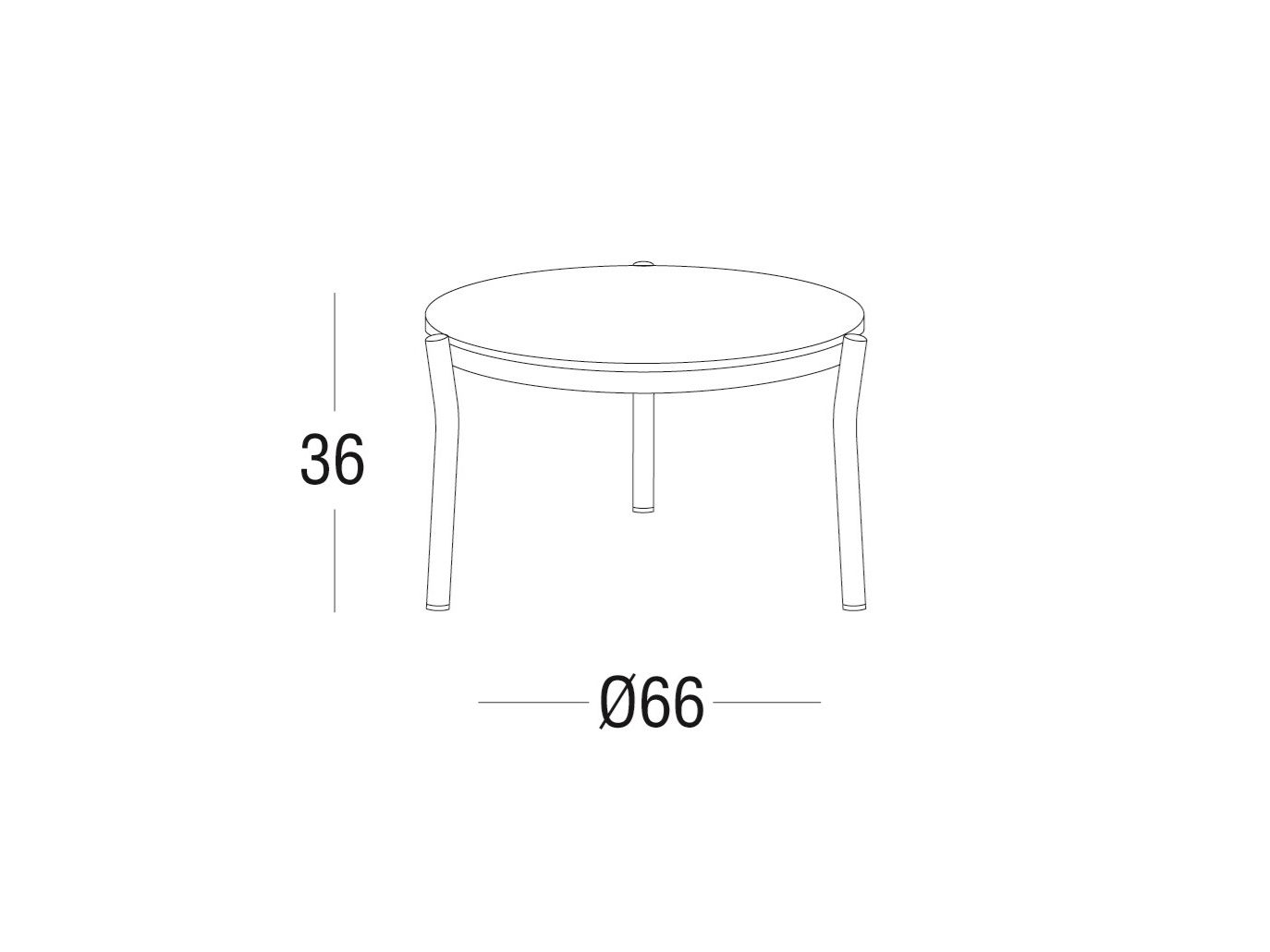 Круглый садовый столик Roberti ARCH-00063711 - Вид №6