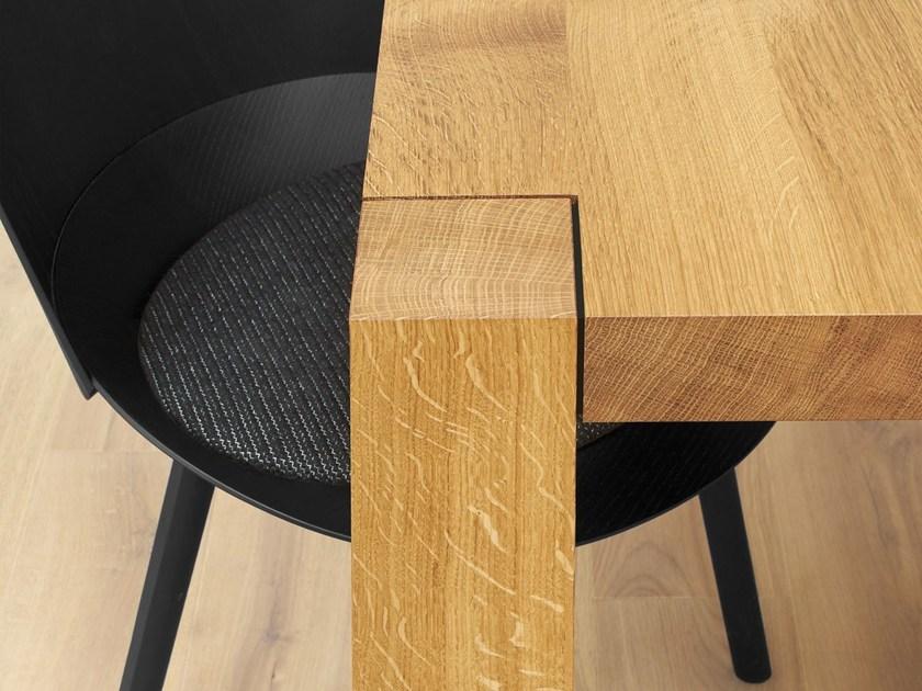 e15 Прямоугольный дубовый стол в стиле модерн на контракт  Ta22  - Вид №5