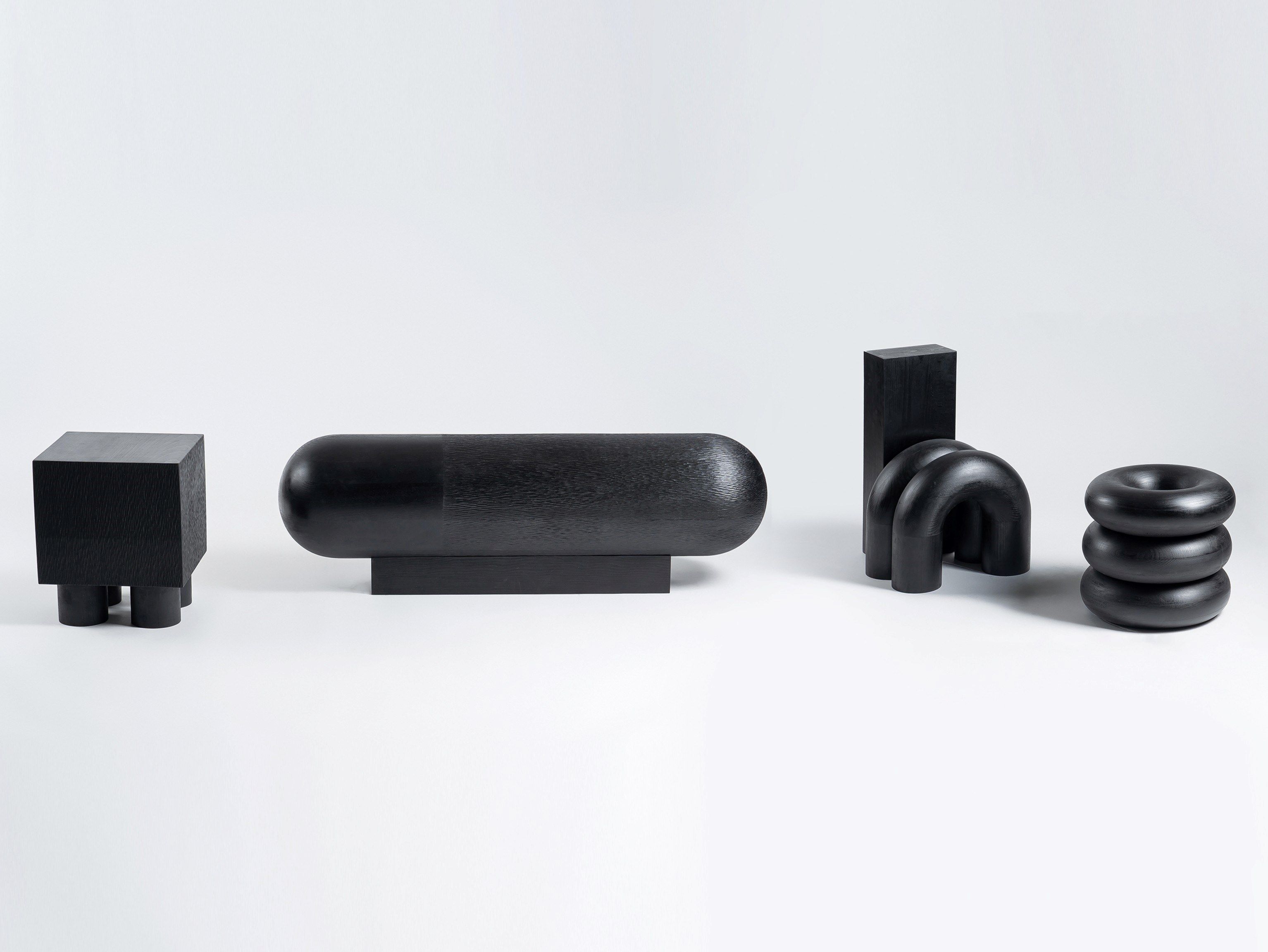 Деревянный низкий стул Movimento Gallery TIME OF ACTION 20-4 ARCH-00150709 - Вид №2