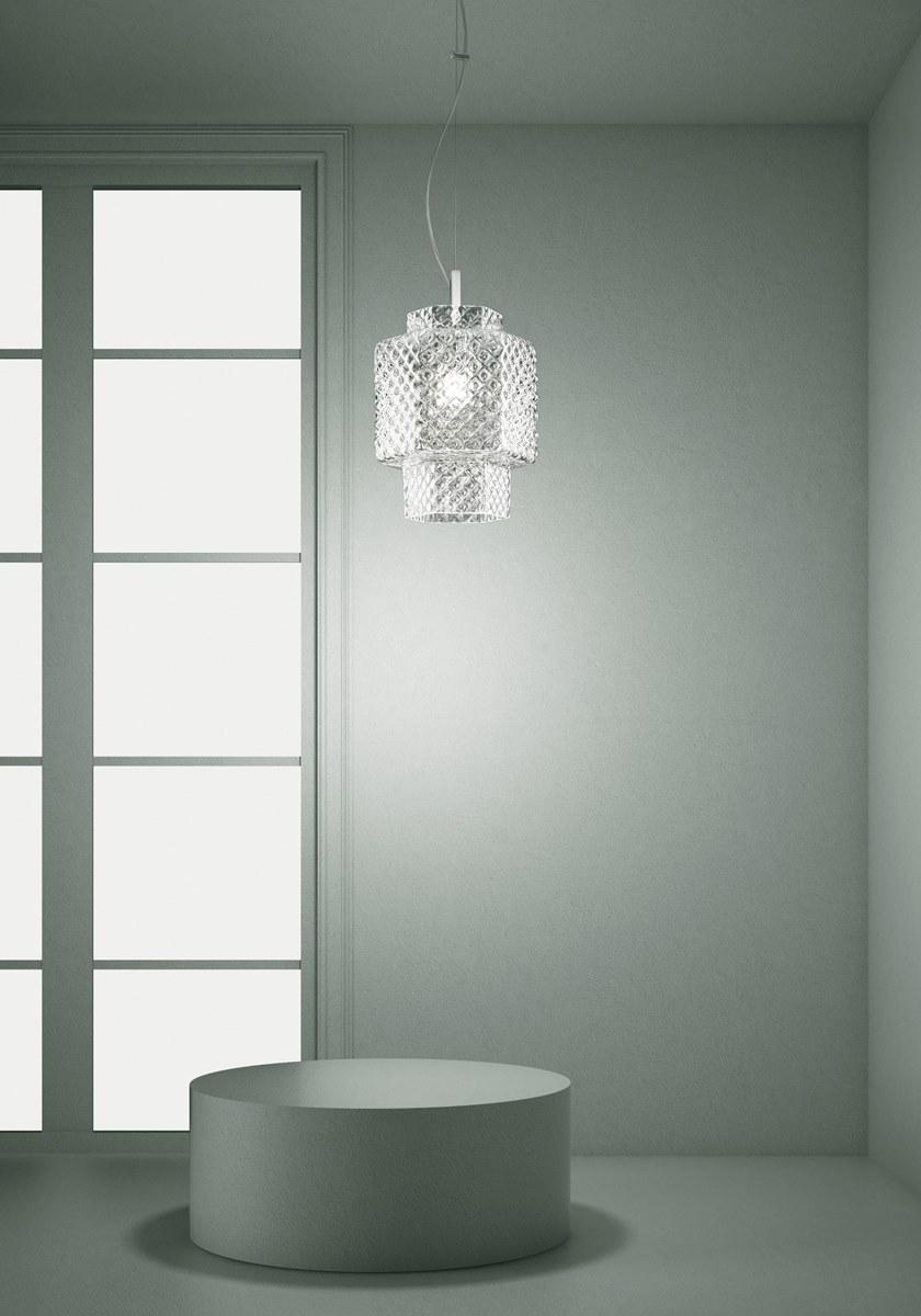 Sylcom Подвесной светильник из стекла Casa blanca 0260/0261 - Вид №1