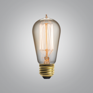 2000000053172 Винтажная лампа Эдисон Steeple Squirrel Cage (ST58) 15 нитей ELECTRORETRO