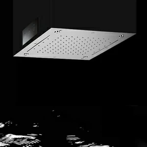 Тропический душ 500х500 PIASQUA5002CNT_IXS Geda Nextage Shower Plates с двумя каскадами, небулайзерами и хромотерапией