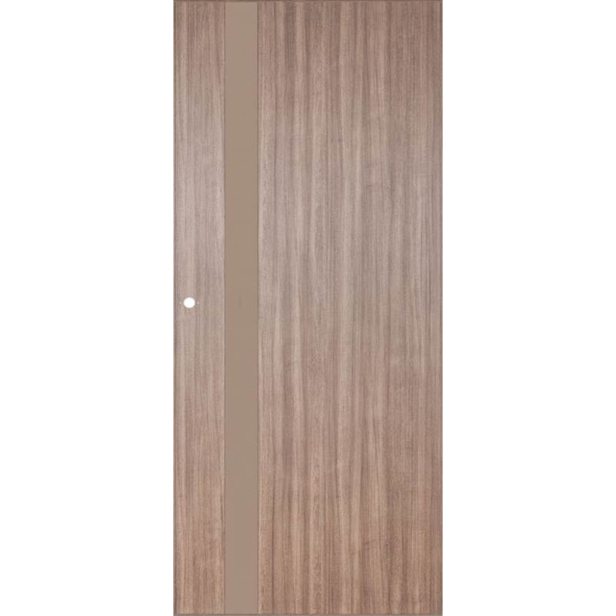 81959104 Дверь межкомнатная остеклённая Селена 90x200 см цвет орех Santreyd 