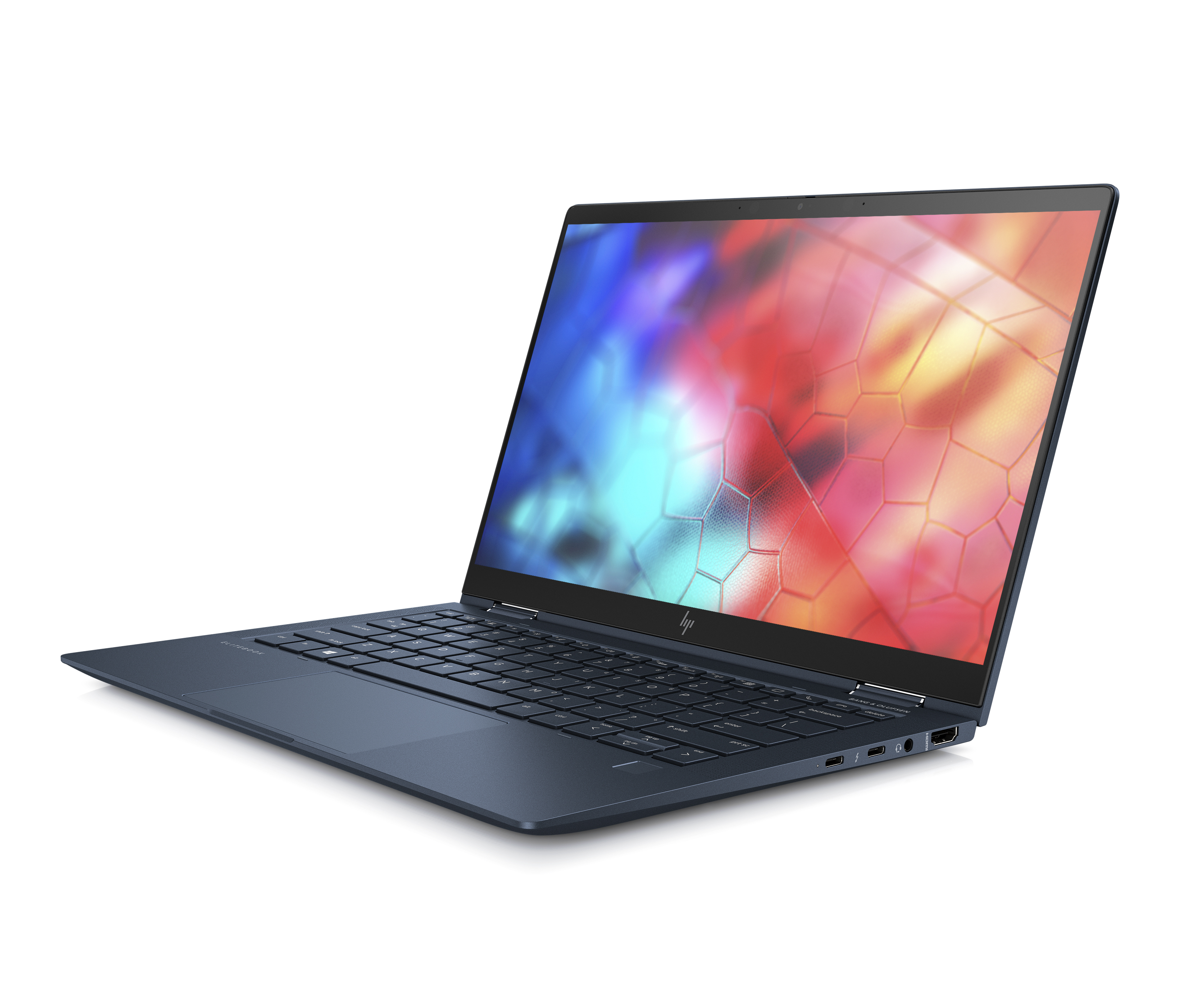 8MK85EA#ACB elite dragonfly x360 13.3"(1920x1080)/touch/intel core i7 8565u(1.8ghz)/16384mb/512ssd+32 optanegb/nodvd/int:intel hd graphics 620/56whr/war 3y/1.1kg/blue/w10pro + 1000 nit, pen HP Santreyd  - Вид №1