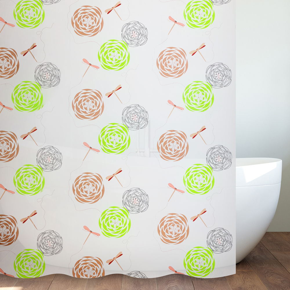 RB-206 Штора для ванной комнаты Raiber 