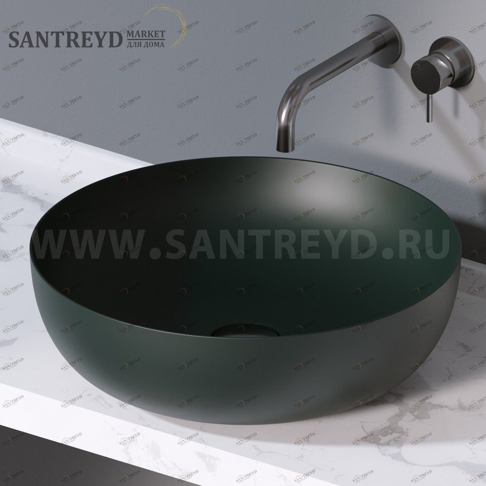 L601143 Накладная раковина на столешницу  круглая A. e T. Italia ELITE AeT ITALIA