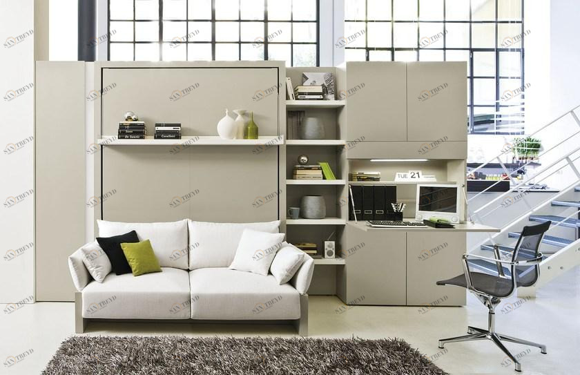 CLEI Диван-трансформер из ткани с отделением для хранения Nuovoliolà sun-id-1403475