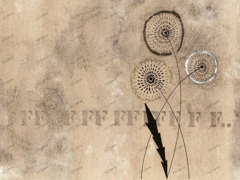 Wall&decò Обои под стену с цветочными мотивами Contemporary wallpaper 2015 sun-id-1396330